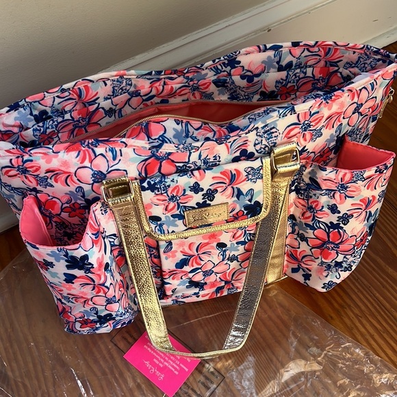 NWT Lilly Pulitzer Insulated Beach Tote - Picture 9 of 15